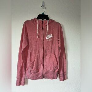 Pink Nike Zip Up Jacket